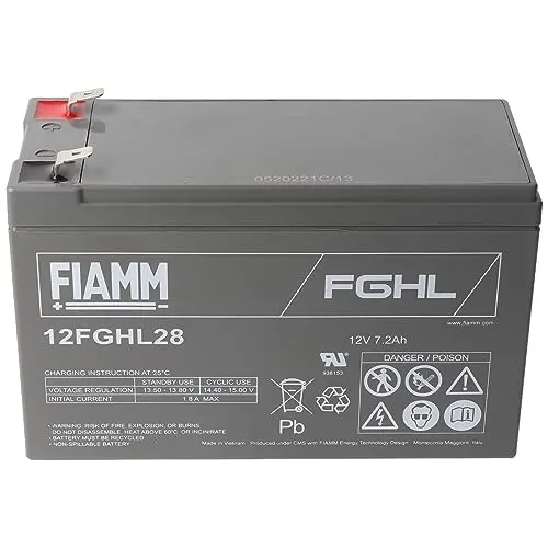 Blei Akku 12 Volt 7200mAh - 12FGHL28 - Motorradbatterien mit 40% mehr Entladestrom, ideal für UPS und E-Bikes. Wartungsfrei und 10 Jahre Lebensdauer, bietet optimale Leistung und Schutz.