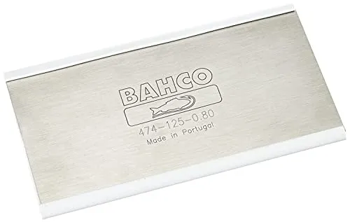 Bahco 474-125-0.80 Abziehklingen 125x0, 8mm aus Chrom-nickel-STAHL