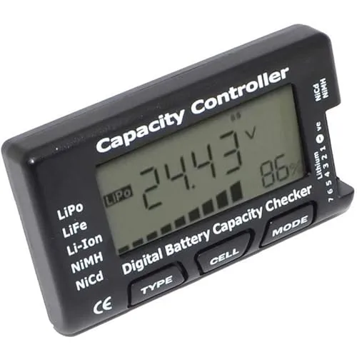 Digitaler Batterie-Kapazitätstester für NiCd/NiMH/LiPo