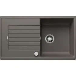 Blanco Zia 5 S Vulkangrau Granitspüle in schwarz von BLANCO