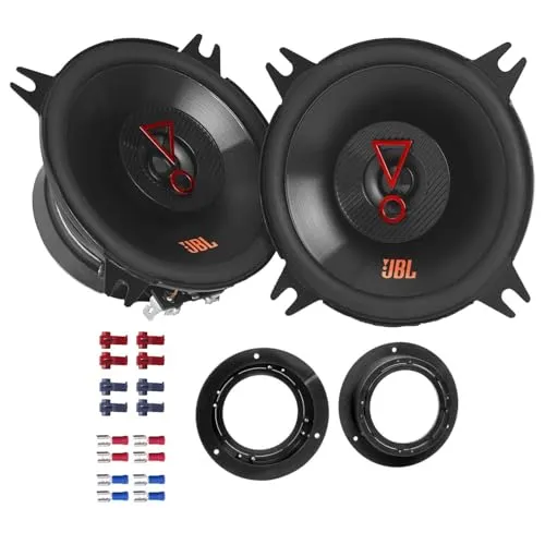 JBL Auto Lautsprecher Boxen Stage3 427F 180 Watt 10 cm 2 Wege Koax passend für Mercedes A-Klasse W169 2004-2012 Türen hinten
