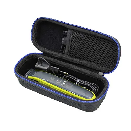 GUBEE Hart Reise Tasche Case für Philips OneBlade 360 Face & Body Rasierer Trimmer QP2734 QP2724 QP2824 QP2834 QP2530/30 QP2520/30 QP2620/25 Bartschneider Protective Aufbewahrungstasche Etui Hülle