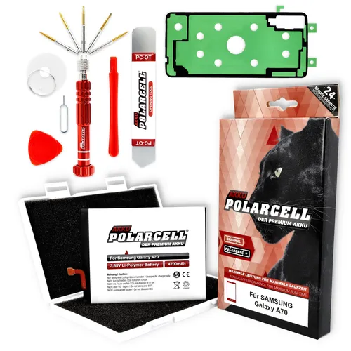 Akku für Samsung Galaxy A70 SM-A705F | 4700mAh Profi-Set | EB-BA705ABU Batterie