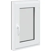 vidaXL Kellerfenster RISOR Anthrazit 50 x 75 cm - Modernes Untergeschossfenster aus PVC und Glas mit praktischem Kipp- und Drehmechanismus. Ideal für Untergeschosse, bringt Licht und Stil in dein Zuhause. Pflegeleicht und langlebig, perfekt für eine angenehme Atmosphäre.