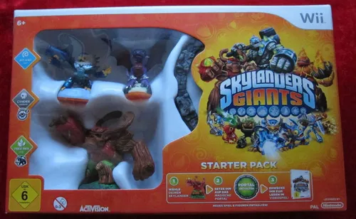 Skylanders: Giants - Starter Paket für Wii - Familienfreundliches Abenteuer für Nintendo Wii, ideal für Kinder ab 6 Jahren – jetzt neu und originalverpackt!