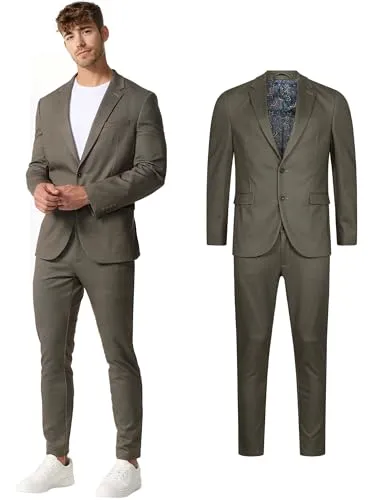 Jeff Anzug JFChris SET in braun von Jeff Green