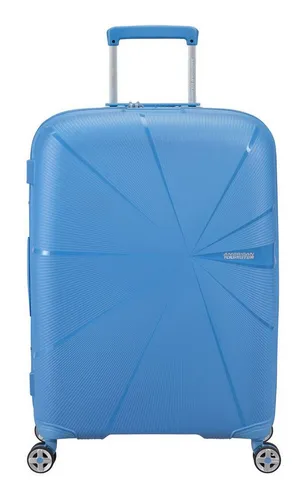 American Tourister Trolley Starvibe Spinner 67 EXP - Koffer mit 4 Doppelrollen, robustem Polypropylen und praktischer Volumenerweiterung für flexibles Reisen.
