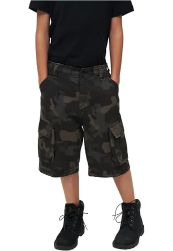 Brandit Kids Urban Legend Shorts in Darkcamo, Größe S 122 von Brandit