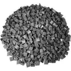 Produktbild LEGO® 2x2 Dachsteine Dach Dunkelgrau für Dach