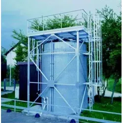 Steigleiter 10640mm, mehrzügig aus Aluminium von Günzburger