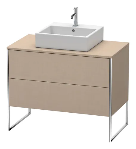 Duravit Xsquare Waschtischunterbau mit 2 Auszügen von Duravit