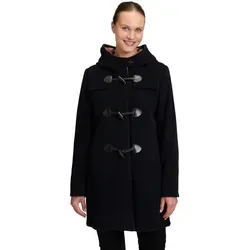 Gil Bret Damen Dufflecoat mit Kapuze in blau von Gil Bret