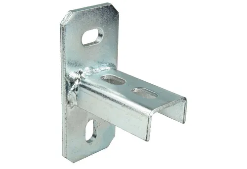 tecuro Schienensystem-Verbinder Sattelflansch längs/quer für Montage-, Loch-, Profilschiene