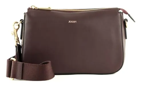 Joop! Sofisticato 1.0 Jasmina Umhängetasche aus Leder – Rot, 24 cm - Elegante Joop! Umhängetasche aus hochwertigem Leder, ideal für den täglichen Gebrauch. Stilvolles Design und praktische Größe für alle Essentials.