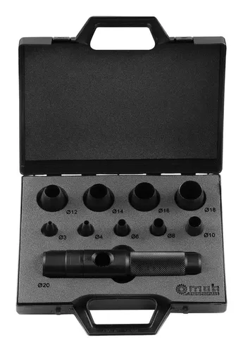 Peddinghaus Locheisen-Satz 3 - 20 mm gerade - Hochwertiger Locheisen-Satz für präzise Lochungen in verschiedenen Materialien, ideal für Handwerker und DIY-Projekte.