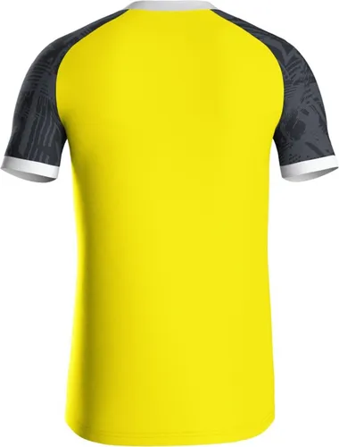 Jako Iconic Trikot Kurzarm Herren - Soft Yellow / Schwarz