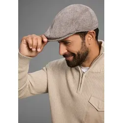 Man's World Schiebermütze im Tweed-Look