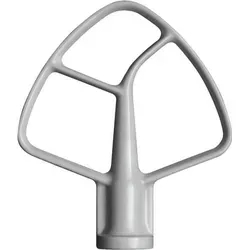 KitchenAid 5K452B Flachrührer für Classic - Hochwertiger Flachrührer für KitchenAid Küchenmaschinen, ideal zum mixen und rühren von Teigen, Farbe: weiß, perfektes Zubehör für jede Küche.