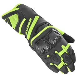 Bogotto Veloce Motorradhandschuhe, schwarz-gelb, Größe M in gelb von Bogotto