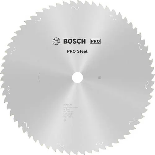 Bosch Accessories 2608844870 Kreissägeblatt 66 Zähne - Kreissägeblätter für präzises Schneiden von Blech und Stahlrohren, extra dünne Schnittfuge für saubere Schnitte und lange Lebensdauer, ideal für Metallarbeiter und Stahlbauer.