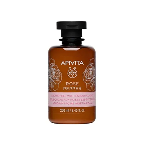Produktbild Apivita Rose Pepper Shower Gel, 250 Ml