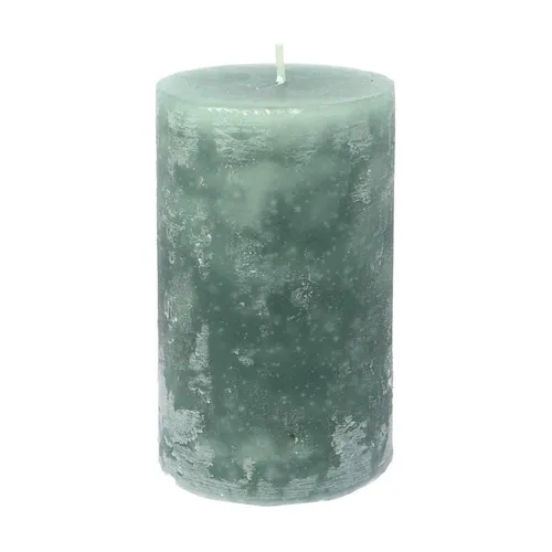 B&S Stumpenkerzen| 12 cm | Ø 7 cm | mint | 58 Stunden