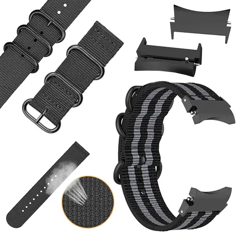 Für Samsung Galaxy Watch FE 6 5 4 Normal Pro Classic alle Größen Kunststoff / Nylon