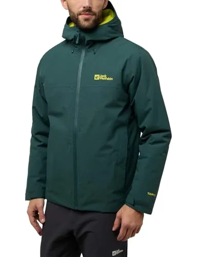 Jack Wolfskin Herren Wisper Ins Jkt M - Atmungsaktive Isolationsjacke - Funktionsjacke für Herren, wasserdicht und winddicht, ideal für Outdoor-Aktivitäten bei jedem Wetter.