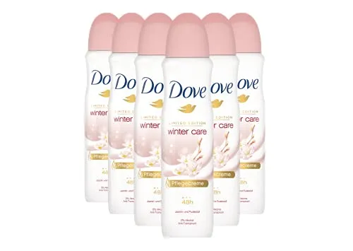 Dove Deospray Winterpflege 6er Pack 0% Alkohol von Dove