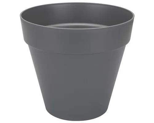 Blumentopf Elho Loft Urban Kunststoff Ø 24,5 cm 24,5 x 24,5 x 22,2 cm anthrazit