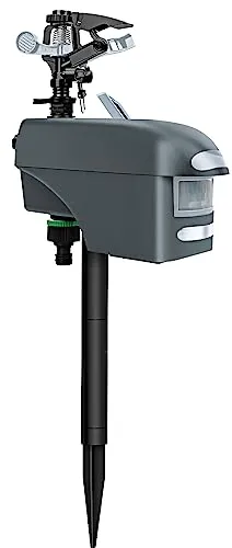 Superfish Vogel- & Katzen-Sprinkler, solarbetrieben, Reiherabschreckung