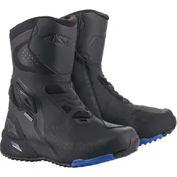 Alpinestars RT-8 Gore-Tex Motorradstiefel 42 EU - Wasserdichte Motorradstiefel in blau/schwarz, ideal für sportliche Fahrten und optimalen Komfort bei jedem Wetter.