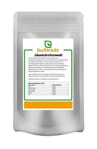 Johannisbrotkernmehl | E 410 | Verdickungsmittel | Stabilisator | Geliermittel | 100 g