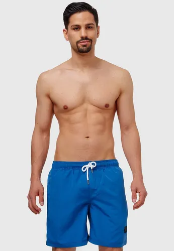 Indicode Badeshorts Herren Ferguson Schwimmshorts Männer mit elastischem Bund und Kordelzug