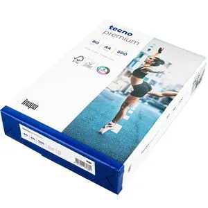 Inapa tecno premium Kopierpapier, A4, 80g/qm, hochweiß, 500 Blatt