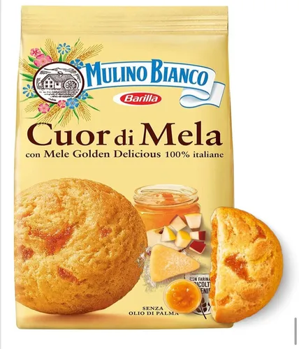 Mulino Bianco Kekse Cuor di mela 300g Italien biscuits cookies kuchen brioche
