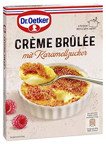 Dr.Oetker Crème Brûlee, 8er Pack (8 x 96 g) von Dr. Oetker