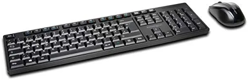 Kensington® Desktop Pro Fit®, QWERTZ, kabellos, 2,4 GHz Technologie, USB, schwarz, Sie erhalten 1 Stück