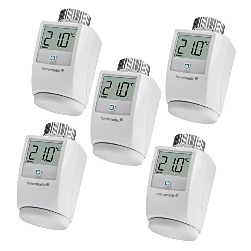 Homematic IP Smart Home Heizkörperthermostat 5er-Set von Homematic IP