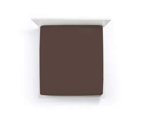 Formesse Bella Donna Jersey Spannbettlaken – Edles Spannbetttuch in Mokka - Hochwertiges Spannbettlaken 90x190-100x220 cm, 97% Baumwolle & Aloe Vera, besonders weich, langlebig und made in Germany.