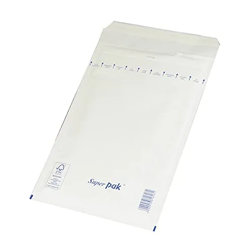 Selbstklebende Briefumschläge Mit Luftpolsterfolie OFFICE PRODUCTS HK E15 220x265mm/240x275mm 10 St Weiß / / Typ-Selbstklebende Luftpolsterfolie/Art-HK/Farbe-Weiß/Format-E15