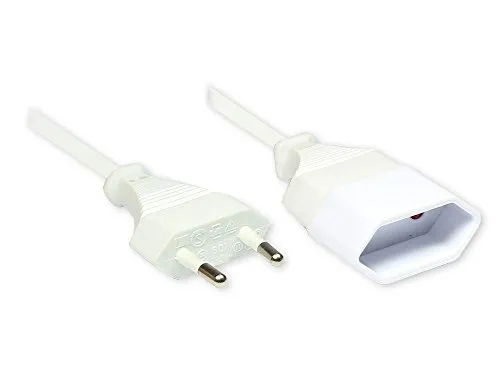 Euro-Verlängerung, weiß, 5m, Good Connections®