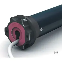 Cherubini Rohrmotor MOVI (Roll) Ø45 10 Nm / 17 rpm + Adapter u. Mitnehmer SW60