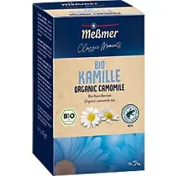 Meßmer Classic Moments BIO Kräutertee Teebeutel Kamille 18 Stück à 1.5 g