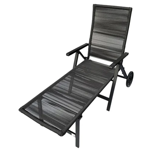 Rollliege Gartenliege Rope Seil von belavi®