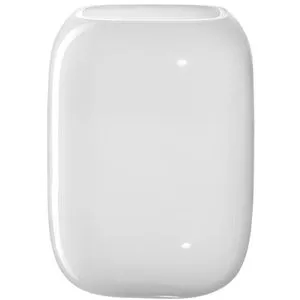 Leonardo Vase 041663, Milano - Handgefertigte Tischvase aus Glas - Elegante Tischvase aus hochwertigem, weißem Glas, 20 cm hoch. Ideal für Blumen und Dekoration, passend zu jedem Einrichtungsstil.