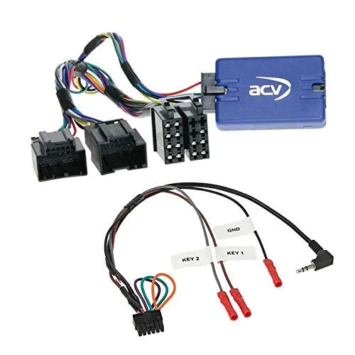 Lenkradfernbedienung Adapter Interface LFB Multi-Anschluss passend für Chevrolet Captiva kompatibel mit verschiedenen Autoradios