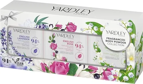 Yardley London Geschenkset Körperpuder-Kollektion 3 x 50g von Yardley