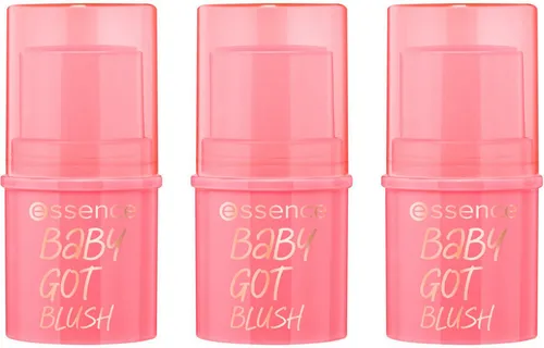 Essence Rouge baby got blush, 3-tlg., mit Creme-Textur in pink von essence