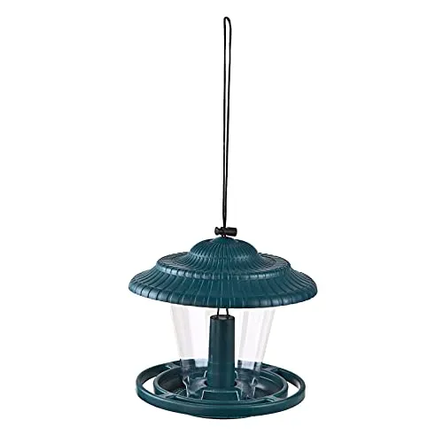Dema Vogelfutterhaus Hansi – Hängende Futterstation für Wildvögel - Wetterfestes und robustes Futterhaus, ideal für Garten, Balkon und Terrasse. Leicht zu reinigen und perfekt für die Fütterung von Wildvögeln das ganze Jahr über.